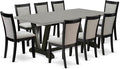East West Furniture V697MZ606-9 9 Piece Dining Room Table Set Includes a by EastWestFurniture