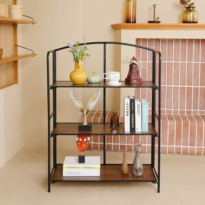 Crofy No Assembly Folding Bookshelf - Image 4