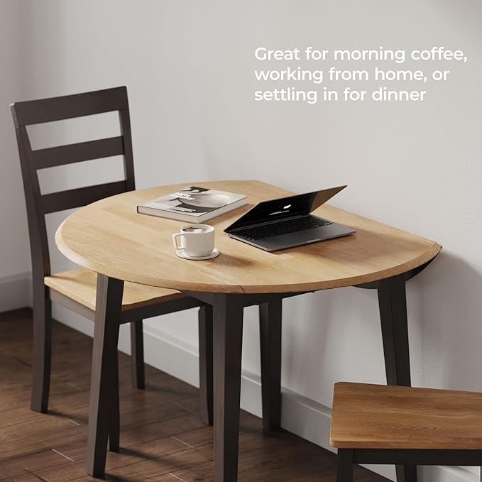 Signature Design by Ashley Gesthaven Contemporary Dining Drop Leaf Table - Image 9