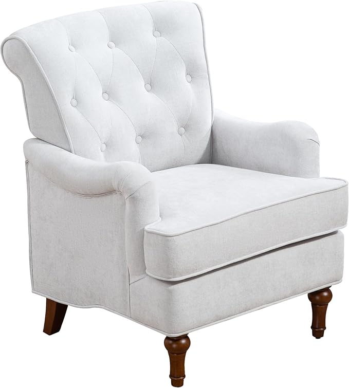 Ball & Cast Comfy Chenille Club Sofa Living Room Chairs, Accent Chair - Image 5