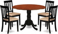 East West Furniture DLAN5-BCH-C 5 Piece Dining Table Set by EastWestFurniture