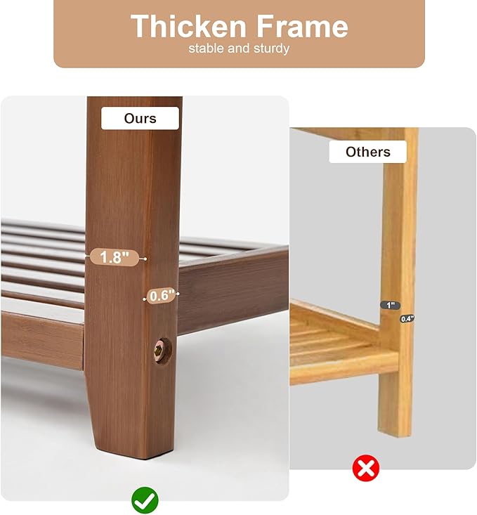 Shoe Rack Bench with Cushion, Shoe Rack - Image 4