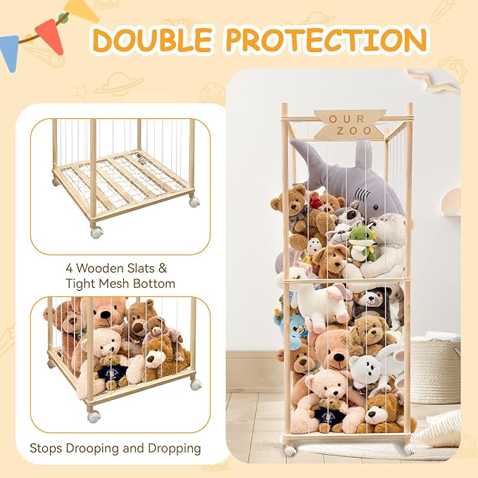 Stuffed Animal Storage Zoo - Image 5
