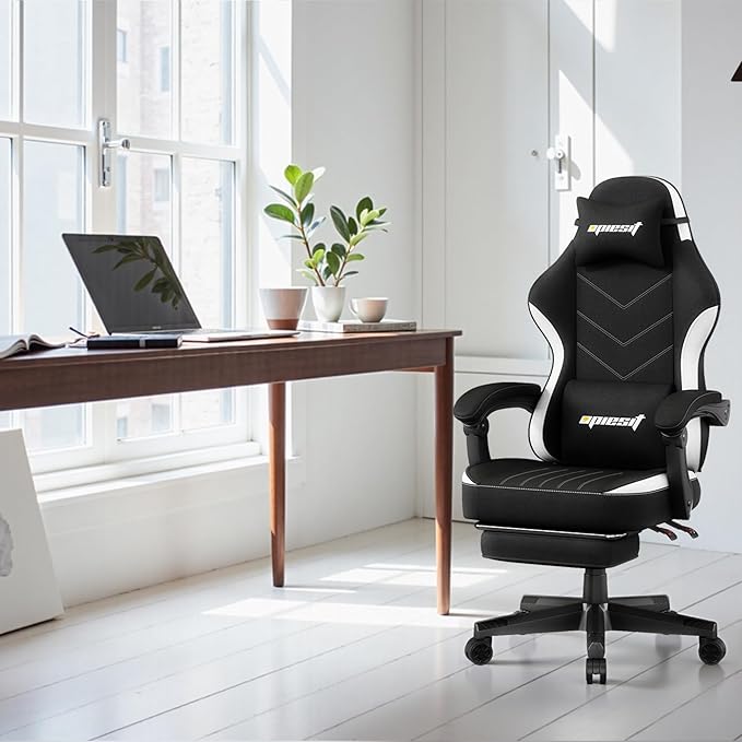 Gaming Chair, Fabric Computer Chair - Image 7