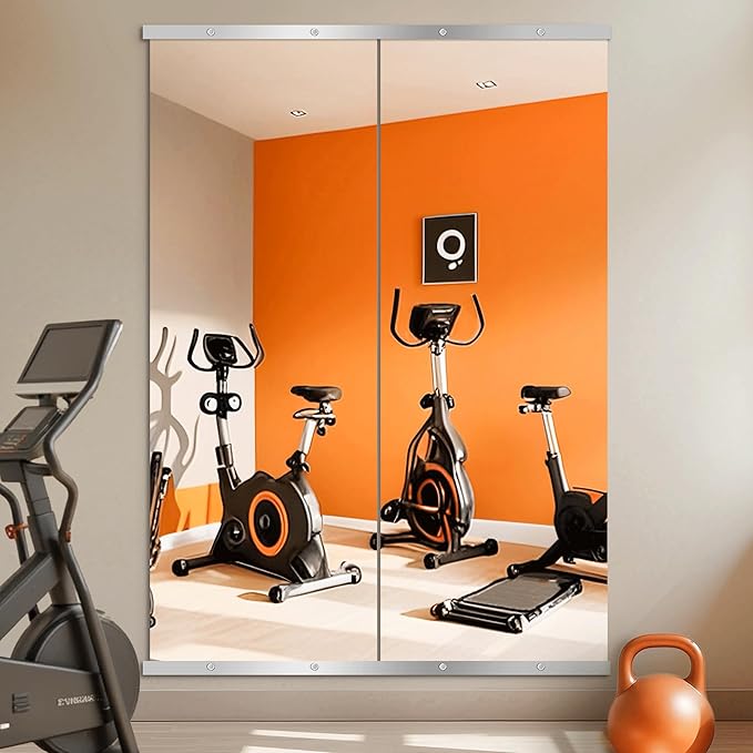 Home Gym Mirror for Wall, Home Gym, Living Room by TRAHOME
