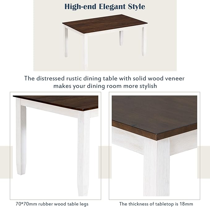 Ball & Cast 6 Piece Dining Table Set - Image 6