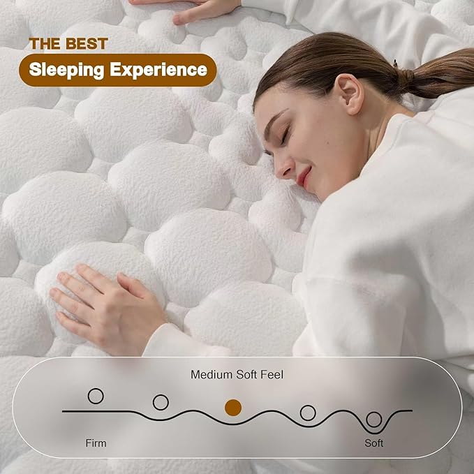 King Size Mattress, 12 Inch Hybrid King Mattress in a Box, Medium Firm - Image 4