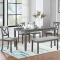 KEIKI 6-Piece Standard Height Dining Table Set by Unknown