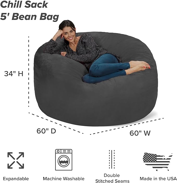 Chill Sack Bean Bag Chair - Image 3