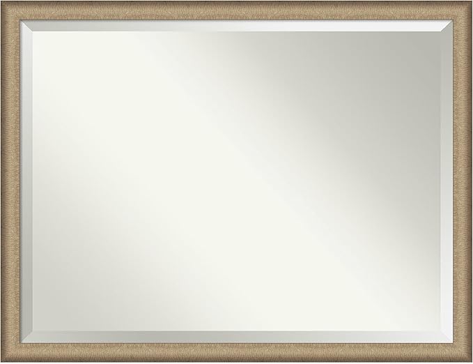 Amanti Art Bronze Bathroom Mirror by AmantiArt