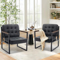COLAMY Mid Century Modern Accent Chair Set of 2, Comfy Living Room Chair by COLAMYINC