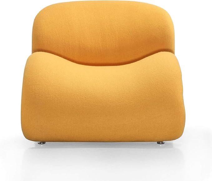 Manhattan Comfort Rosebud Modern Accent Chair Upholstered in Wool Blend - Image 7