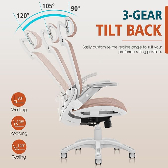 GABRYLLY Ergonomic Office Chair, High Back Home Desk Chair - Image 8