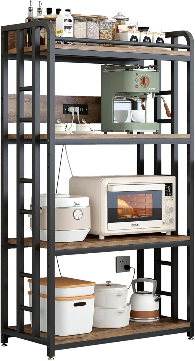 Adjustable 4-Tier Heavy Duty Kitchen Baker's Rack - Image 8