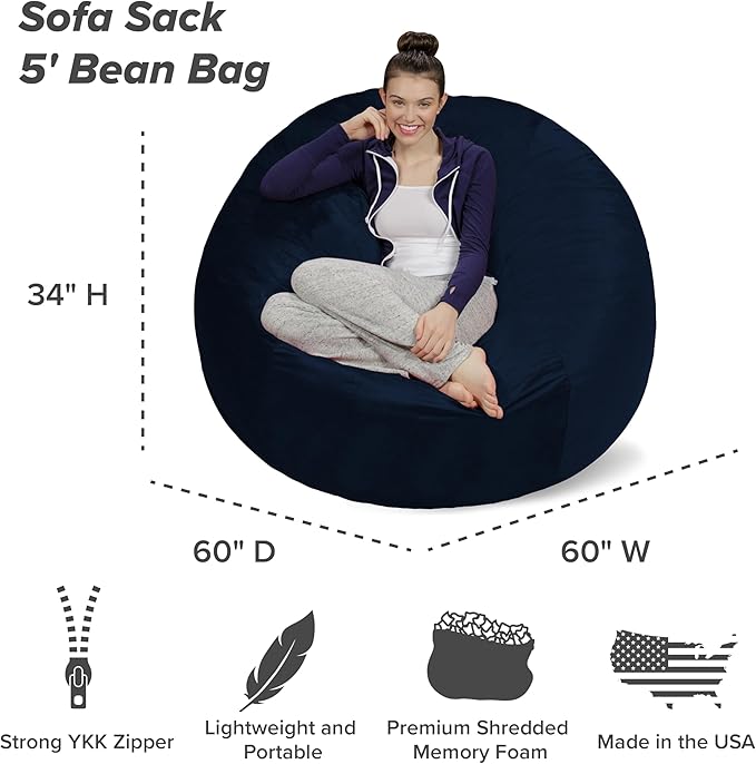 Sofa Sack Bean Bag Chair - Image 3