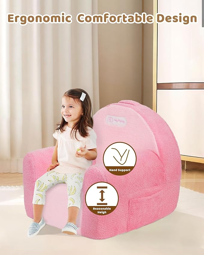 Toddler Chair, Comfy Foam Kids Couch - Image 5