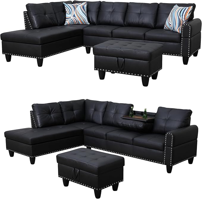 97" L Shaped Sectional Couch - Image 2