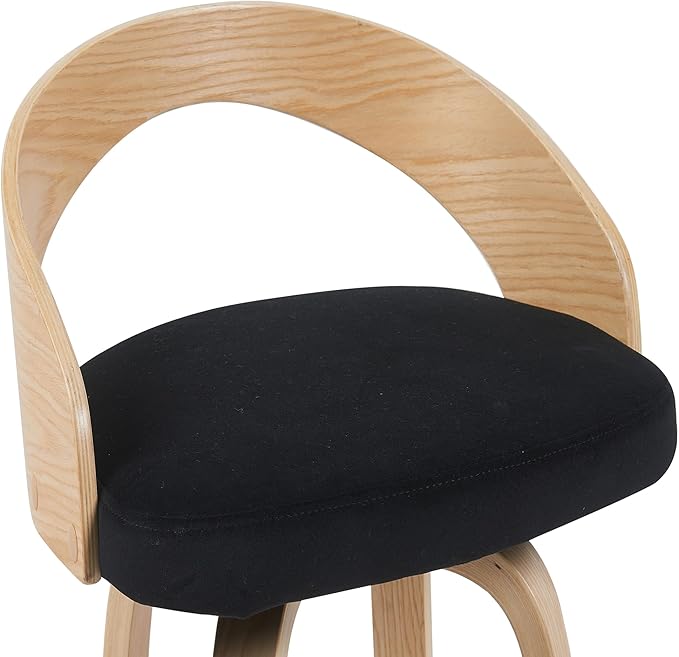 Sonia Modern Swivel Bar Height Stool - Image 5