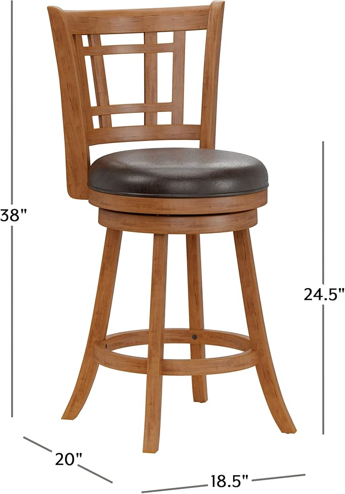 Hillsdale Fairfox Swivel Stool - Image 3