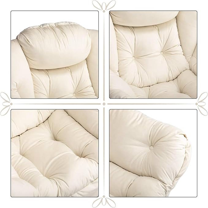 HollyHOME Fabric Lazy Chair - Image 7