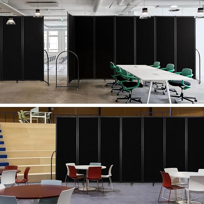 Folding Room Partition, Privacy Room Screen - Image 5