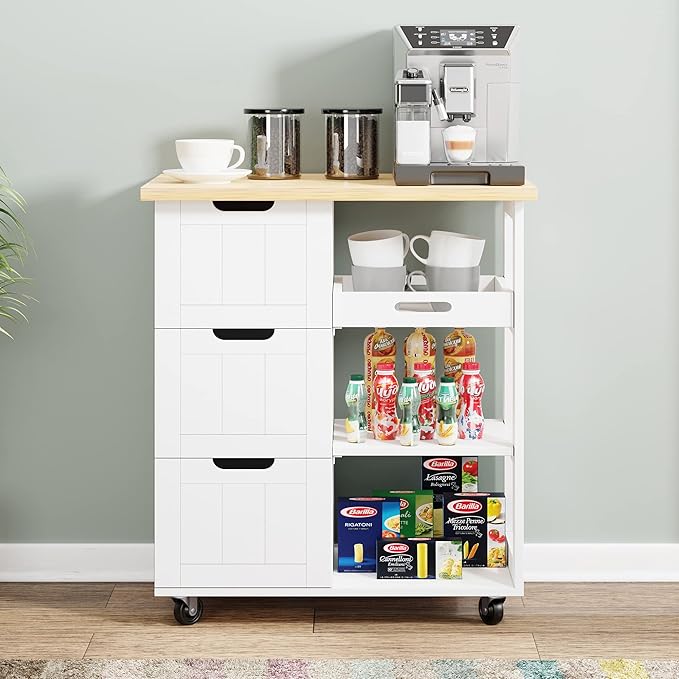 Shintenchi Kitchen Island Cart - Image 6