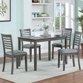 KEIKI 5-Piece Standard Height Dining Table Set by Unknown