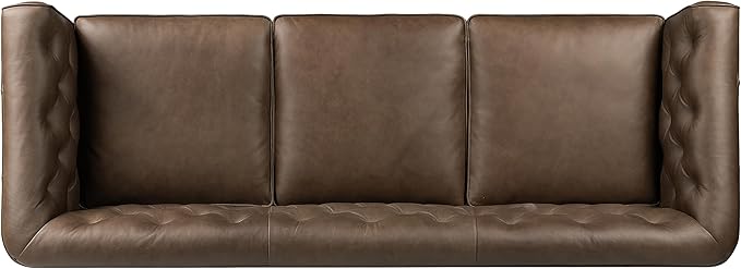 POLY & BARK Essex Leather Couch - Image 8