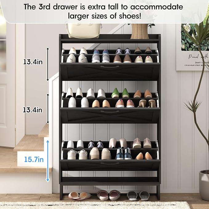 Maupvit Shoe Storage Cabinet - Image 3
