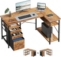 47" Computer Desk with Drawers, Desks by Maihail