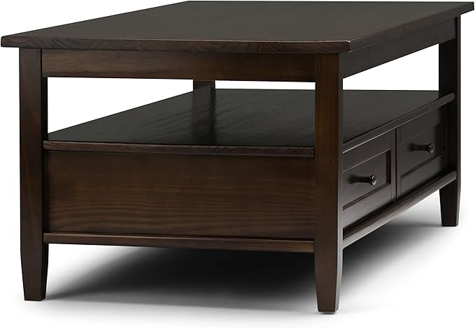 SIMPLIHOME Warm Shaker Coffee Table - Image 9