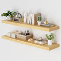 Heimlove 48W x 12D Long Floating Shelf, 12 Inch Deep Floating Shelves by Heimlove