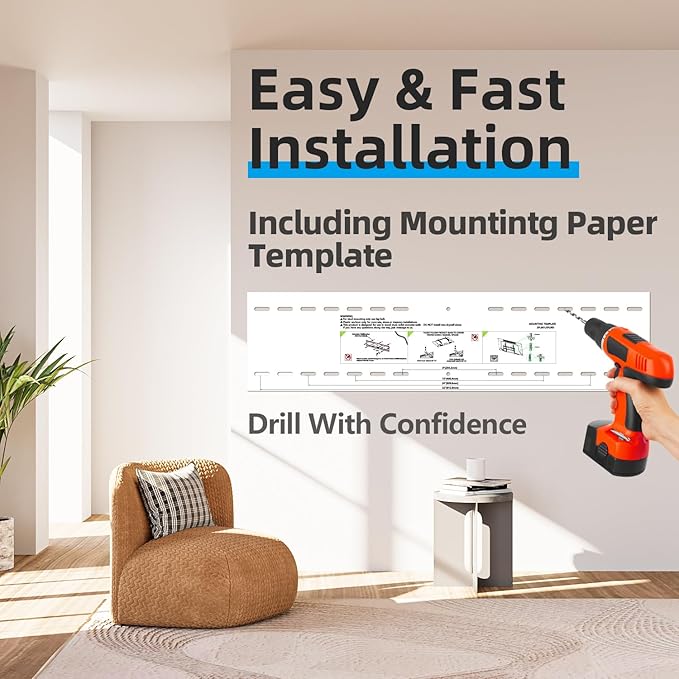 Heavy Duty TV Wall Mount for 55-100 inch Large TVs up to 200 LBS & 800x600 mm - Image 8