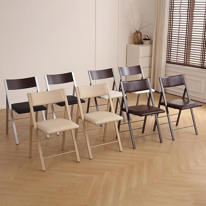 Folding Chairs with Cushion 2 Pack - Image 9