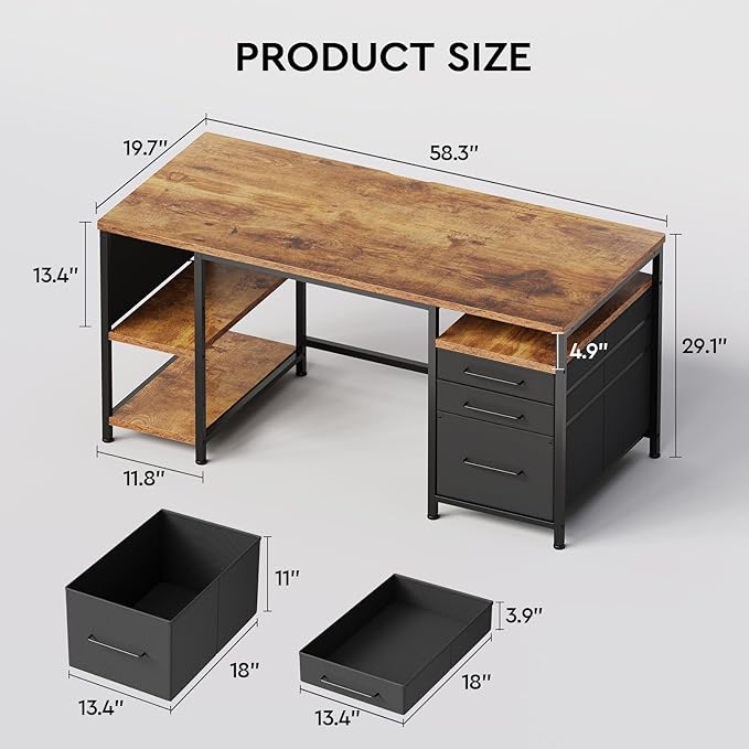 Ｍａｉｈａｉｌ Maihail Home Office Desk - Image 6