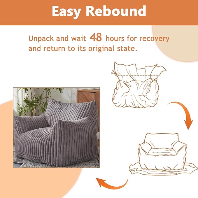 Giant Bean Bag Chairs for Adults - Image 7