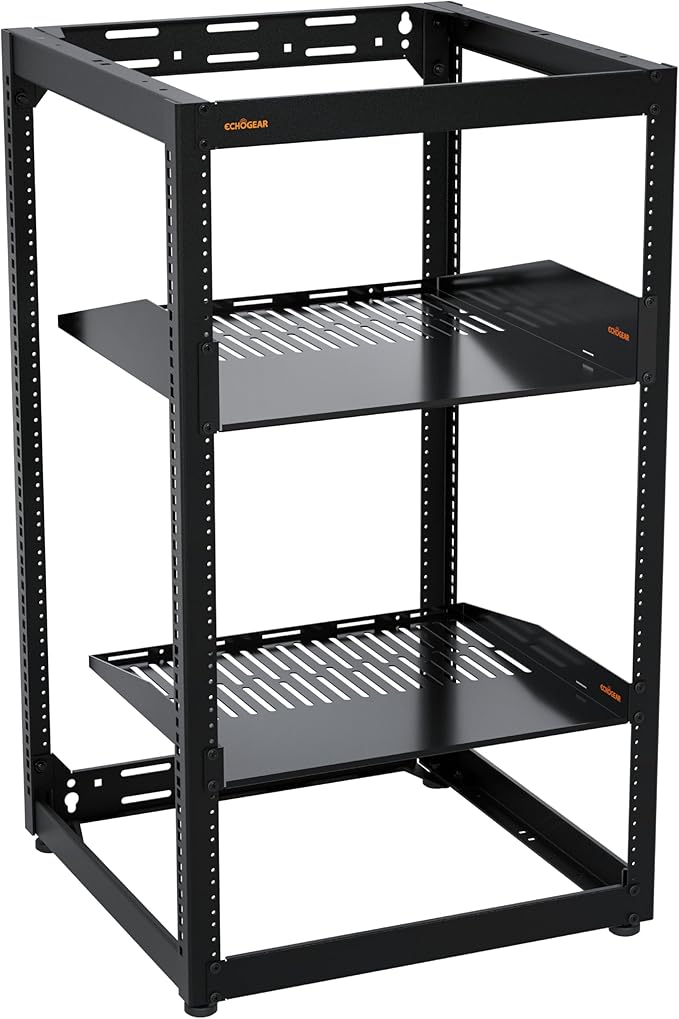 ECHOGEAR 20U Open Frame Rack for Servers & AV Gear by ECHOGEAR