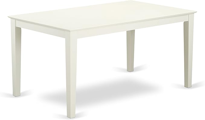 East West Furniture CAIP7-LWH-C 7 Piece Kitchen Table & Chairs Set Consist of a - Image 3