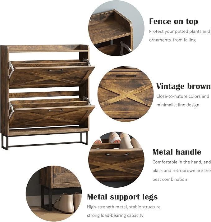 Maupvit Shoe Storage Cabinet - Image 4