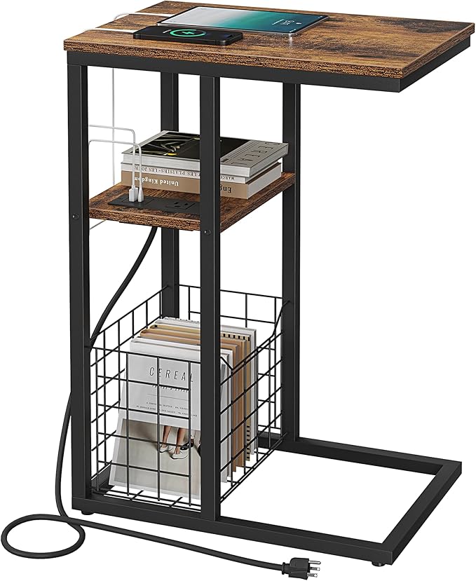 Vagusicc C Shaped End Table by Vagusicc