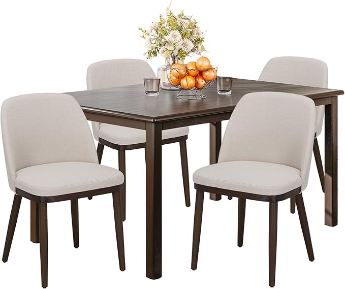 COLAMY 60 Inch Rectangular Kitchen Dining Table by COLAMYINC