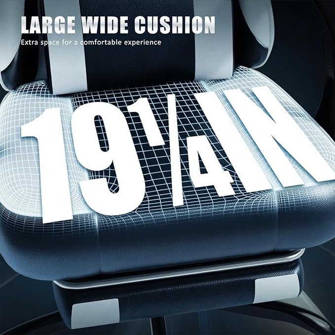 Gaming Chair for Adults and Teens, Ergonomic Leather Video Game Chairs - Image 5