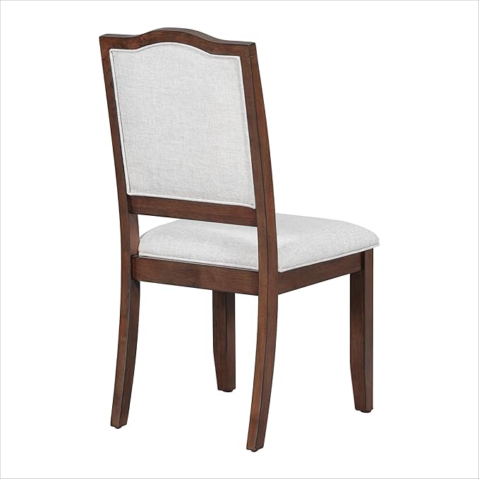 Merax Upholstered Dining Chairs Set of 4, Farmhouse Chair - Image 7