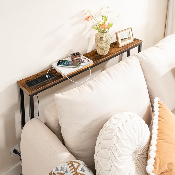 HOOBRO 39.4" Skinny Console Table - Image 2