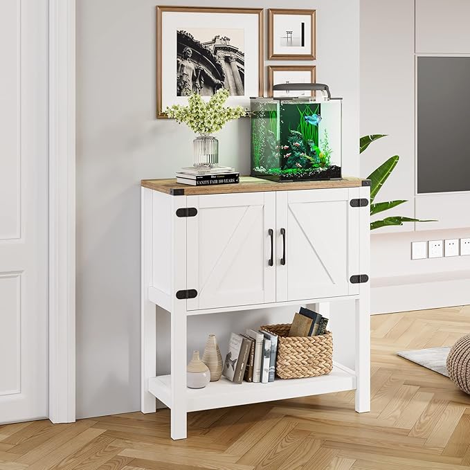 Console Table Coffee Bar Cabinet Sofa Table, 31.5 L x 13.8 D x 34.65 H - Image 3