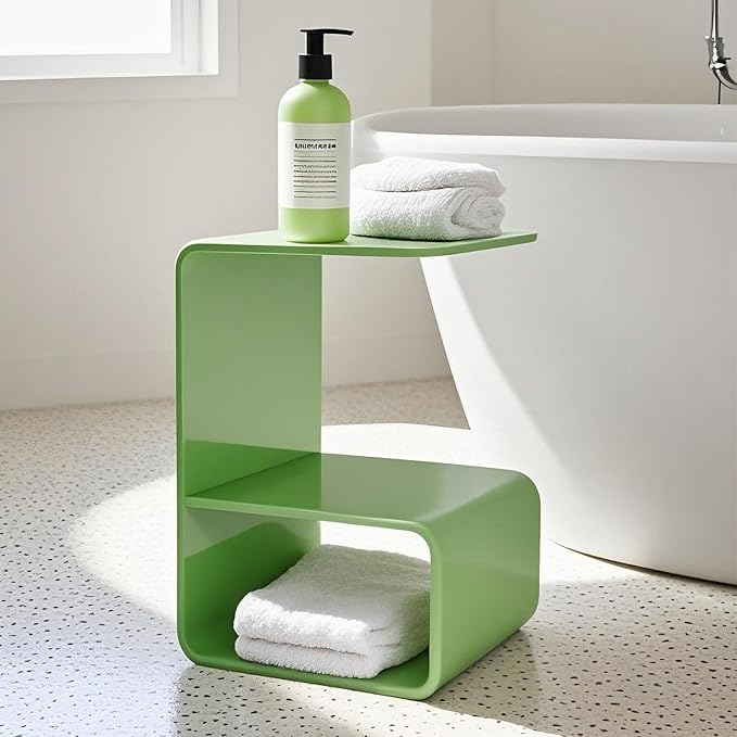 Acrylic End Table for Nightstand, Bedside Table for Bedroom.Side Tables for - Image 6