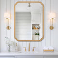 WallBeyond 30" x 40" Rounded Corner Arch Wall Mirror by WallBeyond