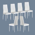 JT Modern Minimalist Dining Chair Fireproof Leather Sprayed Metal Pipe Diamond by JT