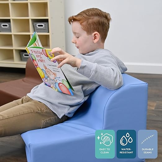 Children's Factory Library Lounger, Flexible Seating Classroom Furniture - Image 2