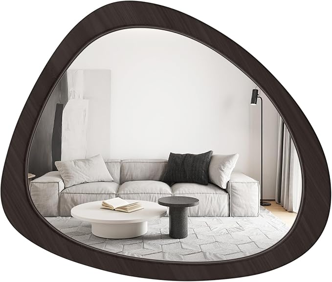WallBeyond Asymmetrical Mirror, Irregular Wall Mirror, Wall Mirrors Decorative by WallBeyond